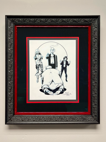 Stacked Frame for Darick Robertson Illustration