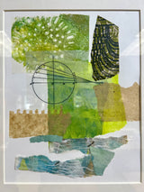 Laurie Radin - "Collage 9, Geometry"