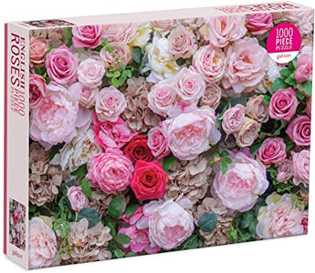 English Roses 1000 piece puzzle by Galison