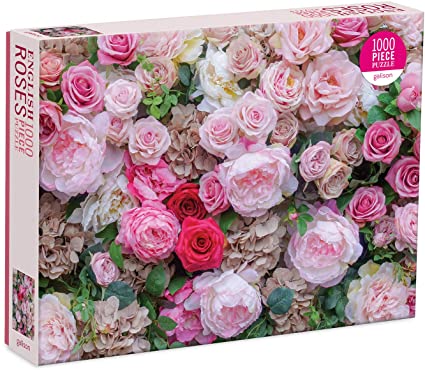 English Roses 1000 piece puzzle by Galison