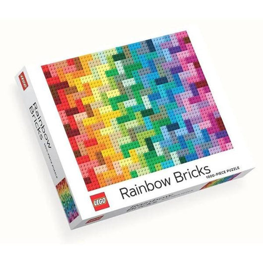 Rainbow Bricks Lego Puzzle