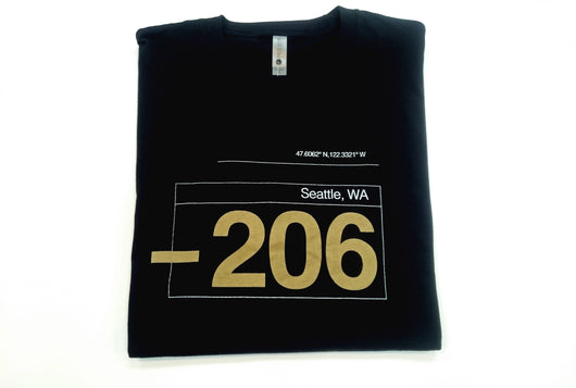 SEATTLE 206 ~ T-shirt