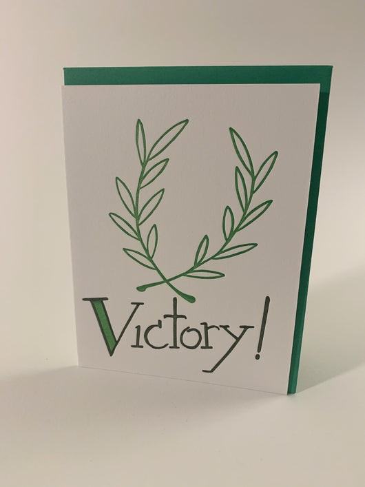 Victory card