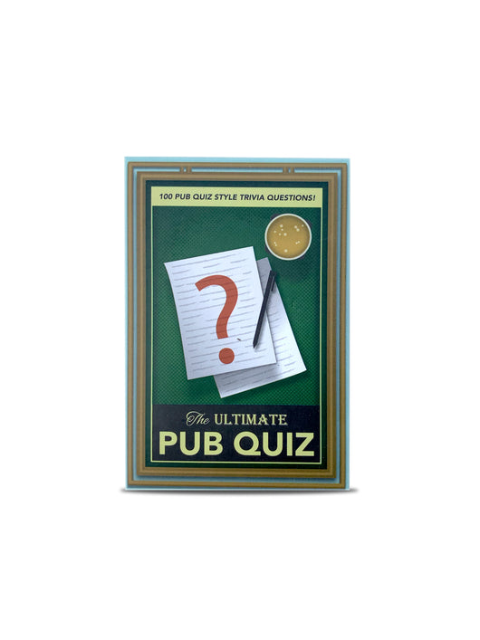 Pub Quiz Trivia cards